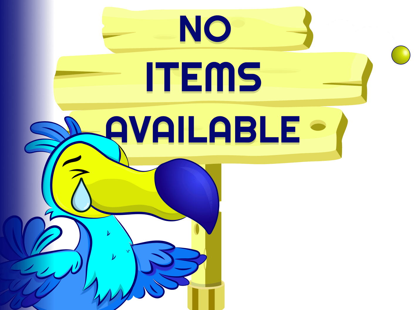 Empty items image